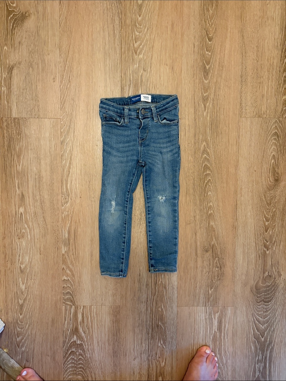 Classic Blue Denim Jeggings for Kids - Unbranded